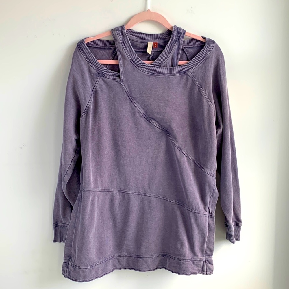 Pilcro Lavender Sweatshirt - Picture 2 of 13